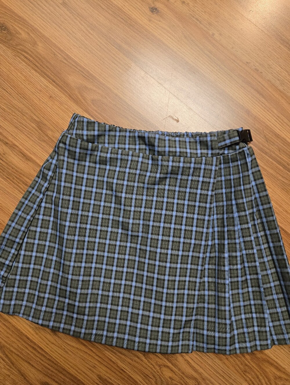 Y2K Style Wild Fable Plaid Wrap Pleated Mini Skirt Size XS